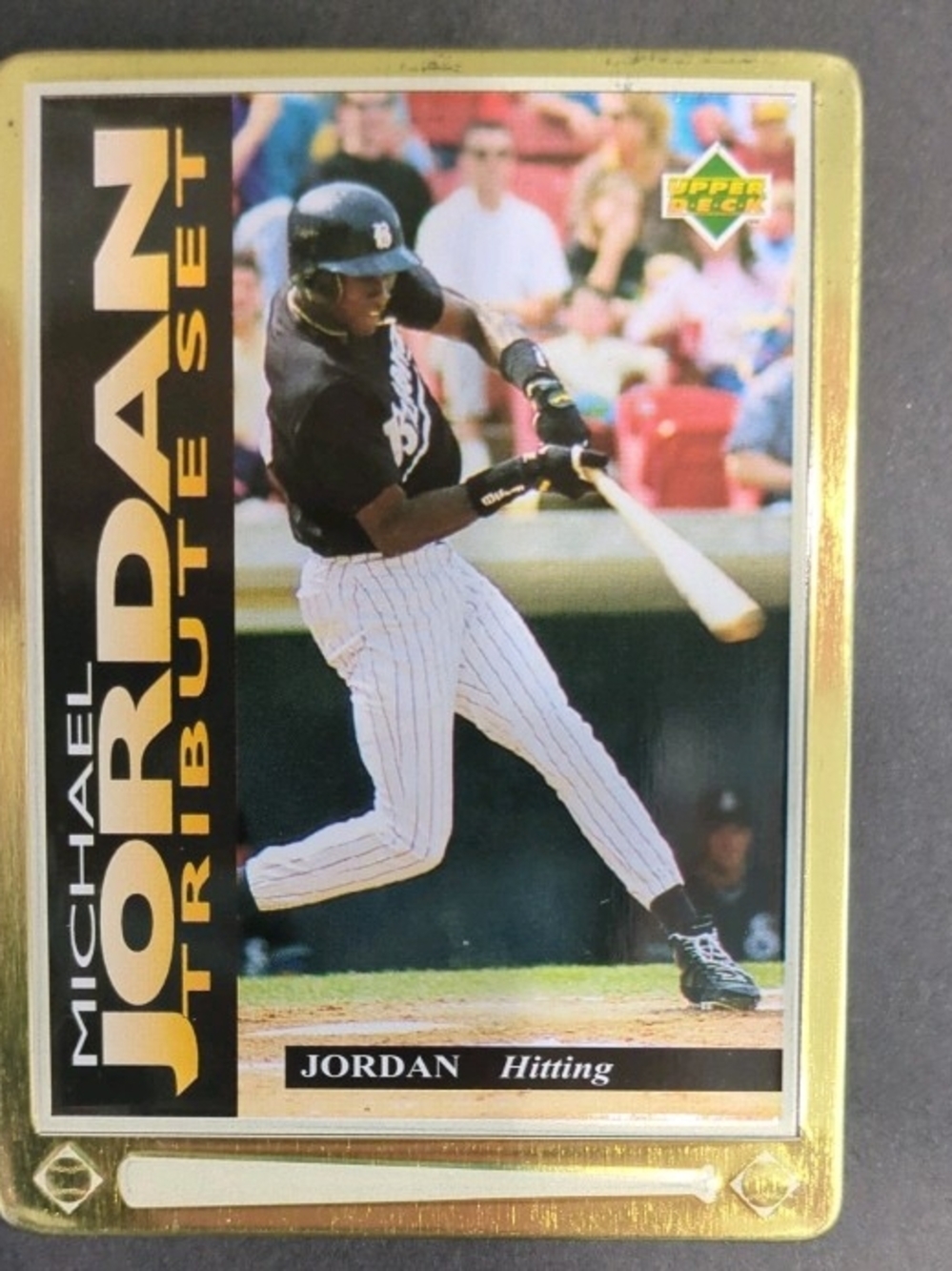 1995 Upper Deck/Metallic Impressions Michael Jordan Tribute-Michael Jordan #JT3